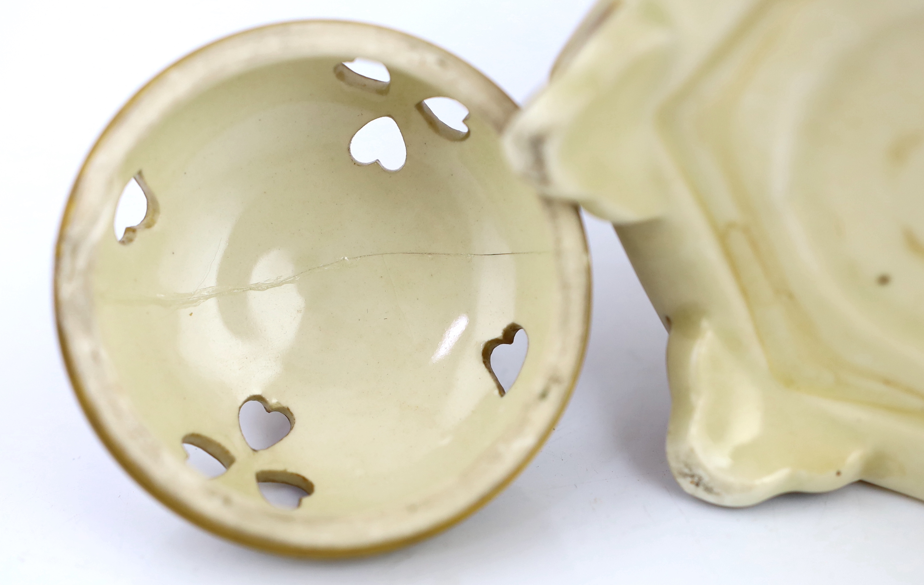 A Japanese Satsuma hexagonal koro and cover, by Kinkozan, Meiji period